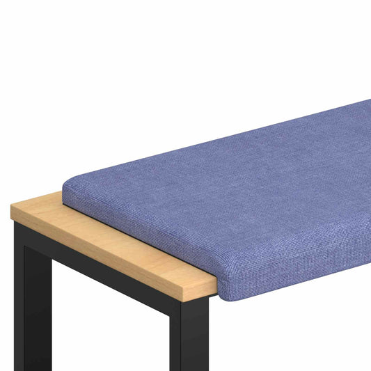 Bench Cushion Fabric Jeans Blue Depth 35 cm Bench Cushion Fabric Jeans Blue Depth 35 cm