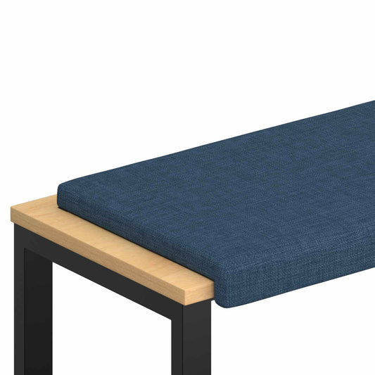Bench Cushion Fabric Blue Depth 35 cm Bench Cushion Fabric Blue Depth 35 cm
