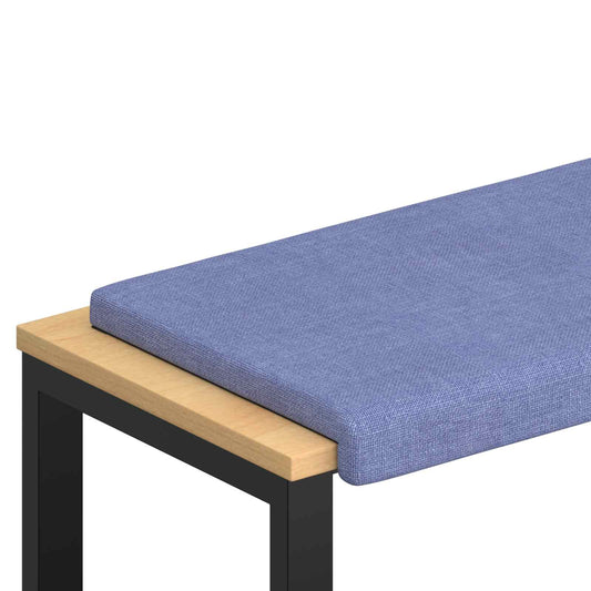 Bench Cushion Fabric Jeans Blue Depth 35 cm Bench Cushion Fabric Jeans Blue Depth 35 cm