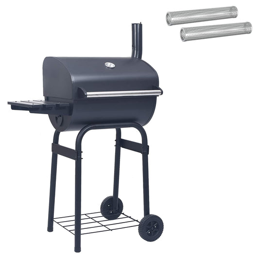 Charcoal Grill 75 x 48 x 120 cm Powder-coated steel and Plastic Charcoal Grill 75 x 48 x 120 cm Powder-coated steel and Plastic