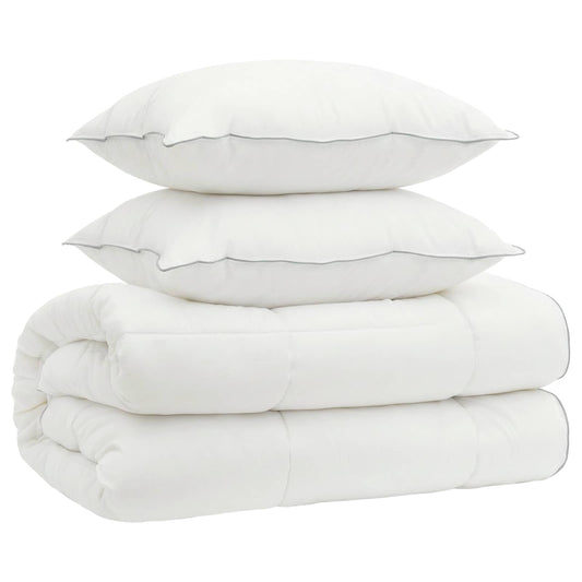 Duvet and Pillow Set 3 pcs 200x220 cm 4 Seasons 140+220 GSM Duvet and Pillow Set 3 pcs 200x220 cm 4 Seasons 140+220 GSM