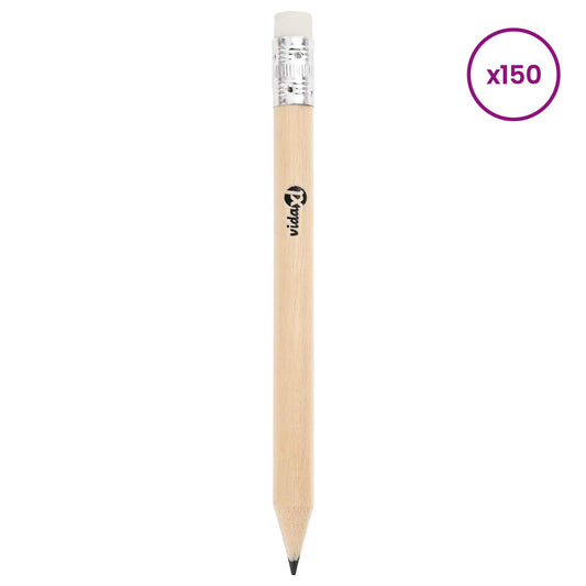 HB Pencils Ø 0.7 x 10 cm Natural Solid Poplar Wood HB Pencils Ø 0.7 x 10 cm Natural Solid Poplar Wood