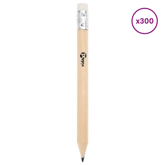HB Pencils Ø 0.7 x 10 cm Natural Solid Poplar Wood HB Pencils Ø 0.7 x 10 cm Natural Solid Poplar Wood