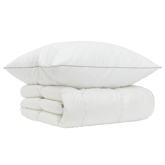 90% Goose Down Duvet Set FULDA 2 pcs 135 x 200 cm All Seasons 90% Goose Down Duvet Set FULDA 2 pcs 135 x 200 cm All Seasons