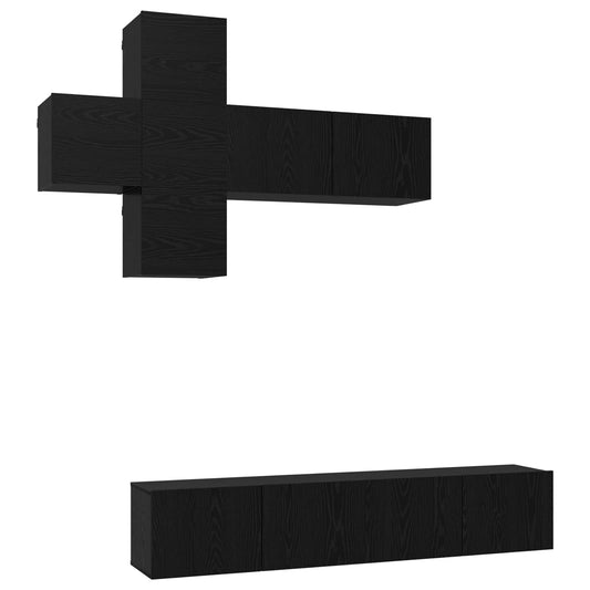 TV Cabinet Set 8 pcs Engineered Wood TV Cabinet Set 8 pcs Engineered Wood