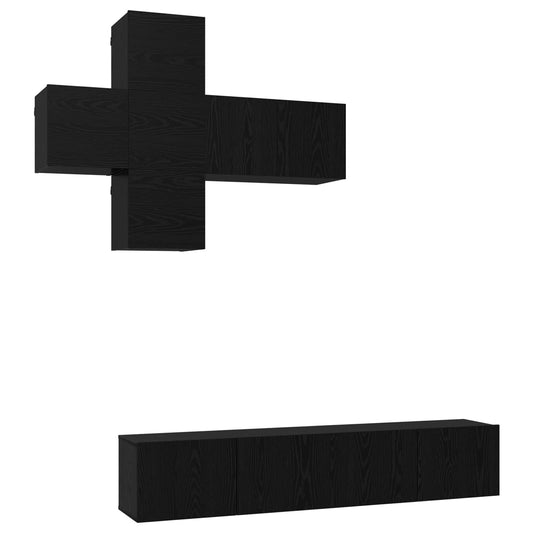 TV Cabinet Set Wall-mounted 3 pcs Engineered Wood TV Cabinet Set Wall-mounted 3 pcs Engineered Wood