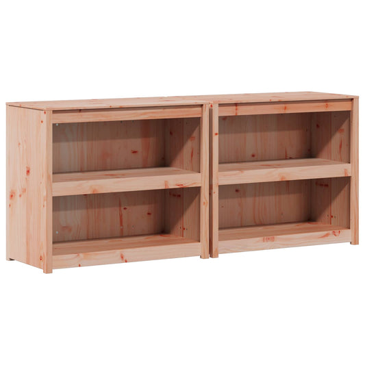 Outdoor Kitchen Cabinet MEPPEL 2 pcs Natural Douglas Outdoor Kitchen Cabinet MEPPEL 2 pcs Natural Douglas