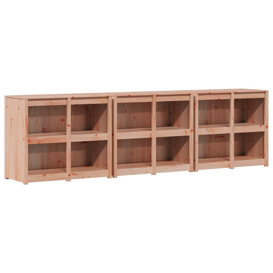 Outdoor Kitchen Cabinet MEPPEL 3 pcs Natural Douglas Outdoor Kitchen Cabinet MEPPEL 3 pcs Natural Douglas