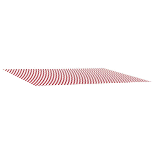 Awning Replacement Fabric Red and White 500 x 350 cm Polyester Awning Replacement Fabric Red and White 500 x 350 cm Polyester