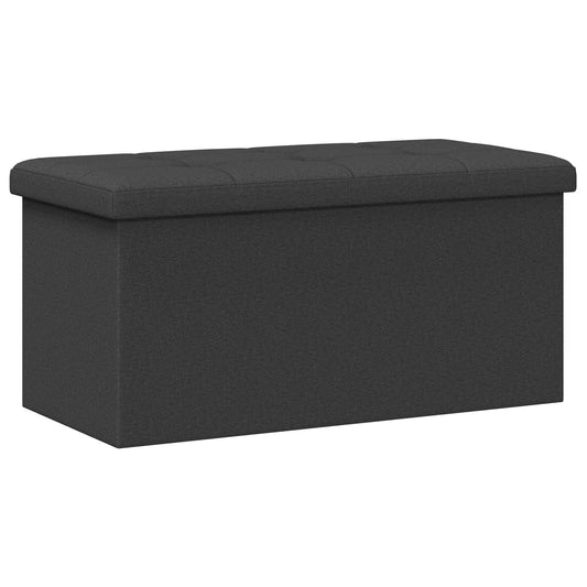 Foldable Storage Bench Dark Grey 180 kg 80 L 77 x 38 x 38 cm Foldable Storage Bench Dark Grey 180 kg 80 L 77 x 38 x 38 cm
