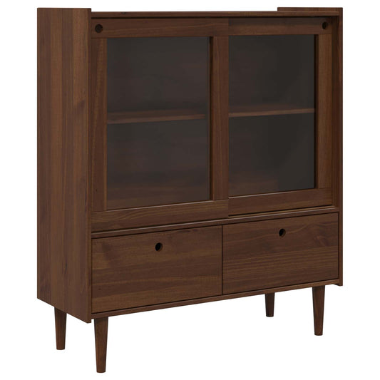 Cupboard BILBAO Dark Caramel 104 x 40 x 120 cm Cupboard BILBAO Dark Caramel 104 x 40 x 120 cm