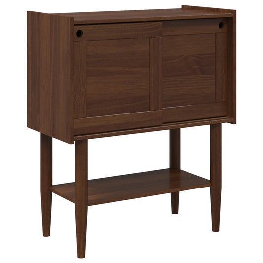 Console Table BILBAO Dark Caramel 80 x 40 x 95 cm Console Table BILBAO Dark Caramel 80 x 40 x 95 cm