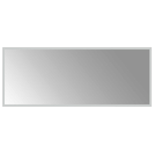 LED Bathroom Mirror Transparent 100 x 40 cm Tempered Glass LED Bathroom Mirror Transparent 100 x 40 cm Tempered Glass