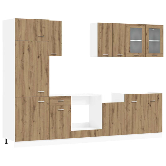 Kitchen Unit Lyon 8 pcs Artisan Oak Engineered Wood Kitchen Unit Lyon 8 pcs Artisan Oak Engineered Wood