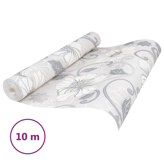 3D Solid Wallpaper Striped Flower 10 x 0.53 m Non-Woven Fabric 3D Solid Wallpaper Striped Flower 10 x 0.53 m Non-Woven Fabric
