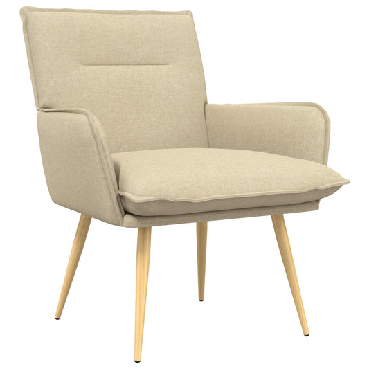 Armchair Cream Fabric Armchair Cream Fabric