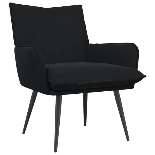 Armchair Black Velvet Armchair Black Velvet