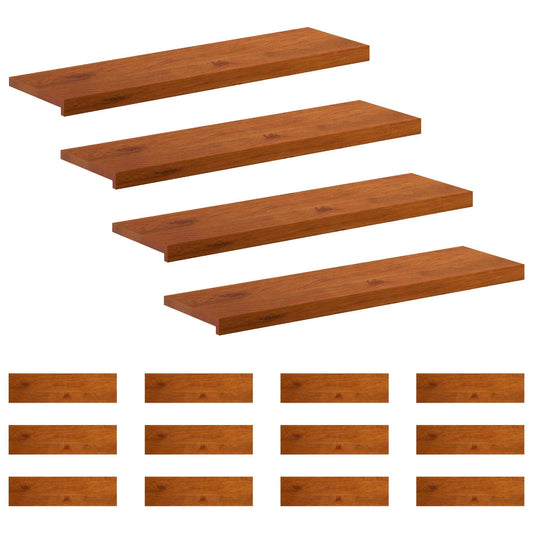 Stair Tread 16 pcs 90 x 25 x 2 cm Brown Solid Oak Wood Stair Tread 16 pcs 90 x 25 x 2 cm Brown Solid Oak Wood