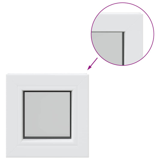 Cellar Window Internal Colour White RISOR 30 x 30 cm Cellar Window Internal Colour White RISOR 30 x 30 cm