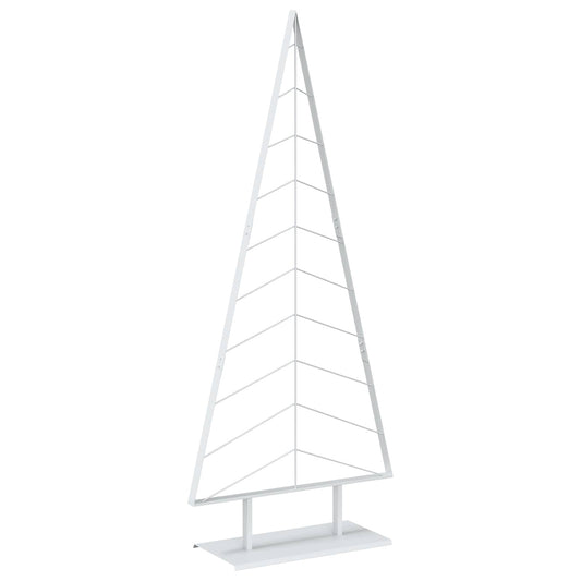 Metal Christmas Tree with Stand KUOPIO 210 cm Steel White Metal Christmas Tree with Stand KUOPIO 210 cm Steel White
