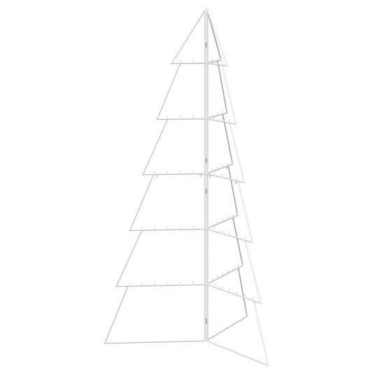 Metal Christmas Tree KUOPIO 180 cm Steel White Metal Christmas Tree KUOPIO 180 cm Steel White