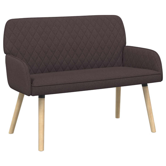 2 Seater Sofa with Solid Wood Legs 2-Seater Dark Brown 2 Seater Sofa with Solid Wood Legs 2-Seater Dark Brown
