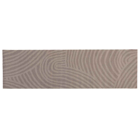 Kitchen Rug Brown Scandinavian 300 x 60 cm 100% Polyamide Kitchen Rug Brown Scandinavian 300 x 60 cm 100% Polyamide