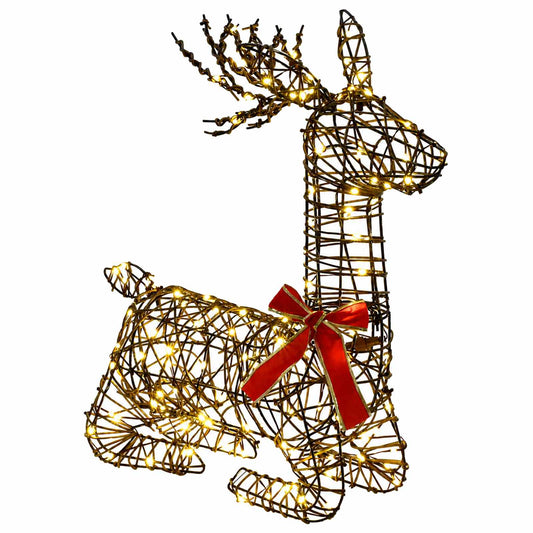 3D Christmas Reindeer LOVIISA 140 LEDs Warm White 3D Christmas Reindeer LOVIISA 140 LEDs Warm White