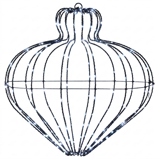 Christmas Finial Light 192 LEDs Cold White Dia. 40 x 40 cm Christmas Finial Light 192 LEDs Cold White Dia. 40 x 40 cm