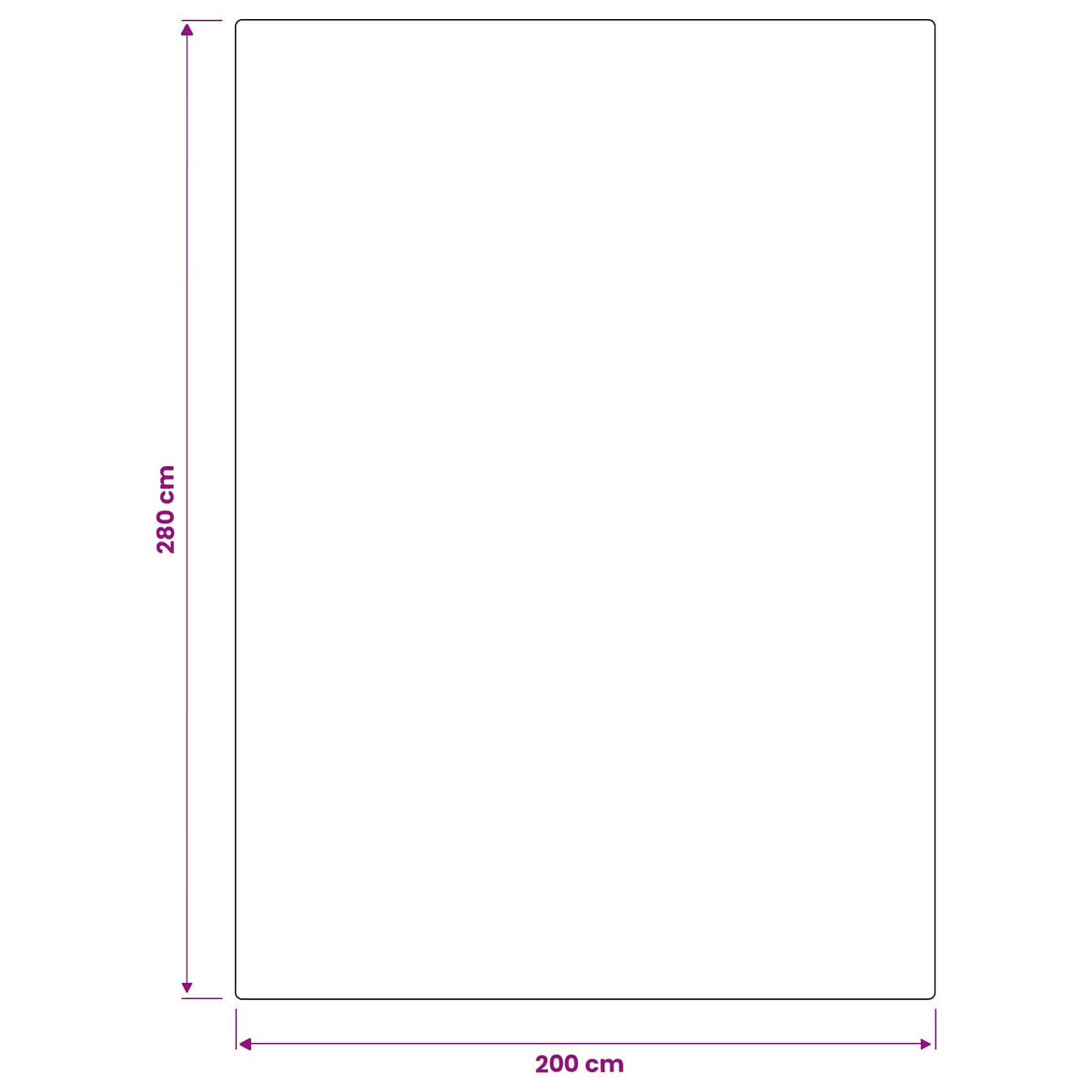 Rug IZA Beige 200 x 280 cm 100% Polyester Low Pile