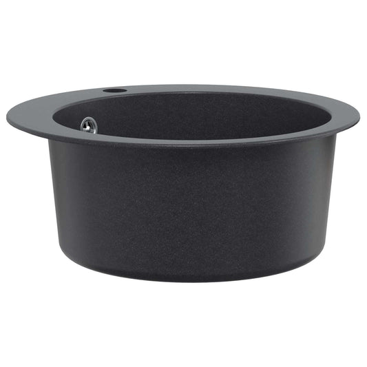 Kitchen Sink Single Basin Granite 50.5 x 29 cm Graphite Kitchen Sink Single Basin Granite 50.5 x 29 cm Graphite