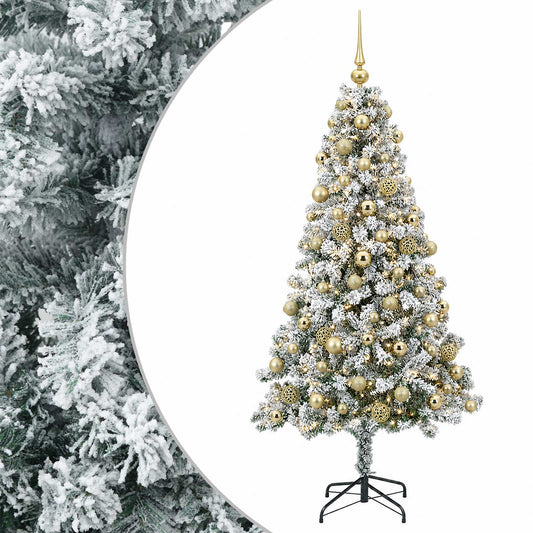 Artificial Christmas Tree with Bauble 240 cm 300 LEDs Artificial Christmas Tree with Bauble 240 cm 300 LEDs