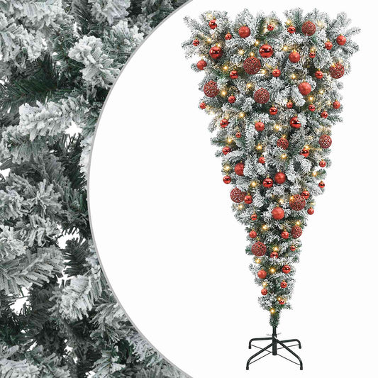 Artificial Christmas Tree with Bauble 210 cm 300 LEDs Artificial Christmas Tree with Bauble 210 cm 300 LEDs