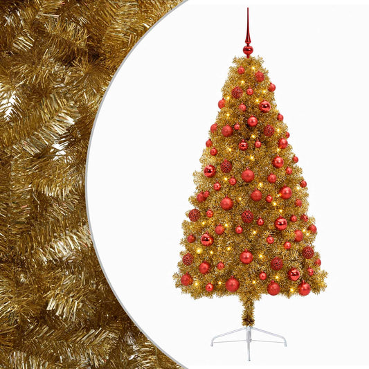 Artificial Christmas Tree with Bauble 180 cm 300 LEDs Artificial Christmas Tree with Bauble 180 cm 300 LEDs