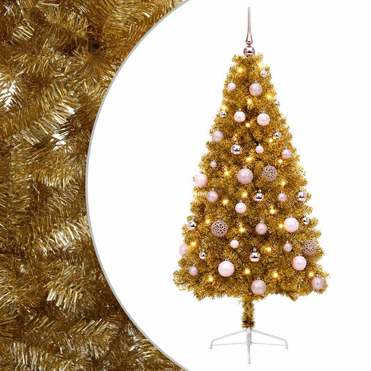 Artificial Christmas Tree with Bauble 150 cm 150 LEDs Artificial Christmas Tree with Bauble 150 cm 150 LEDs