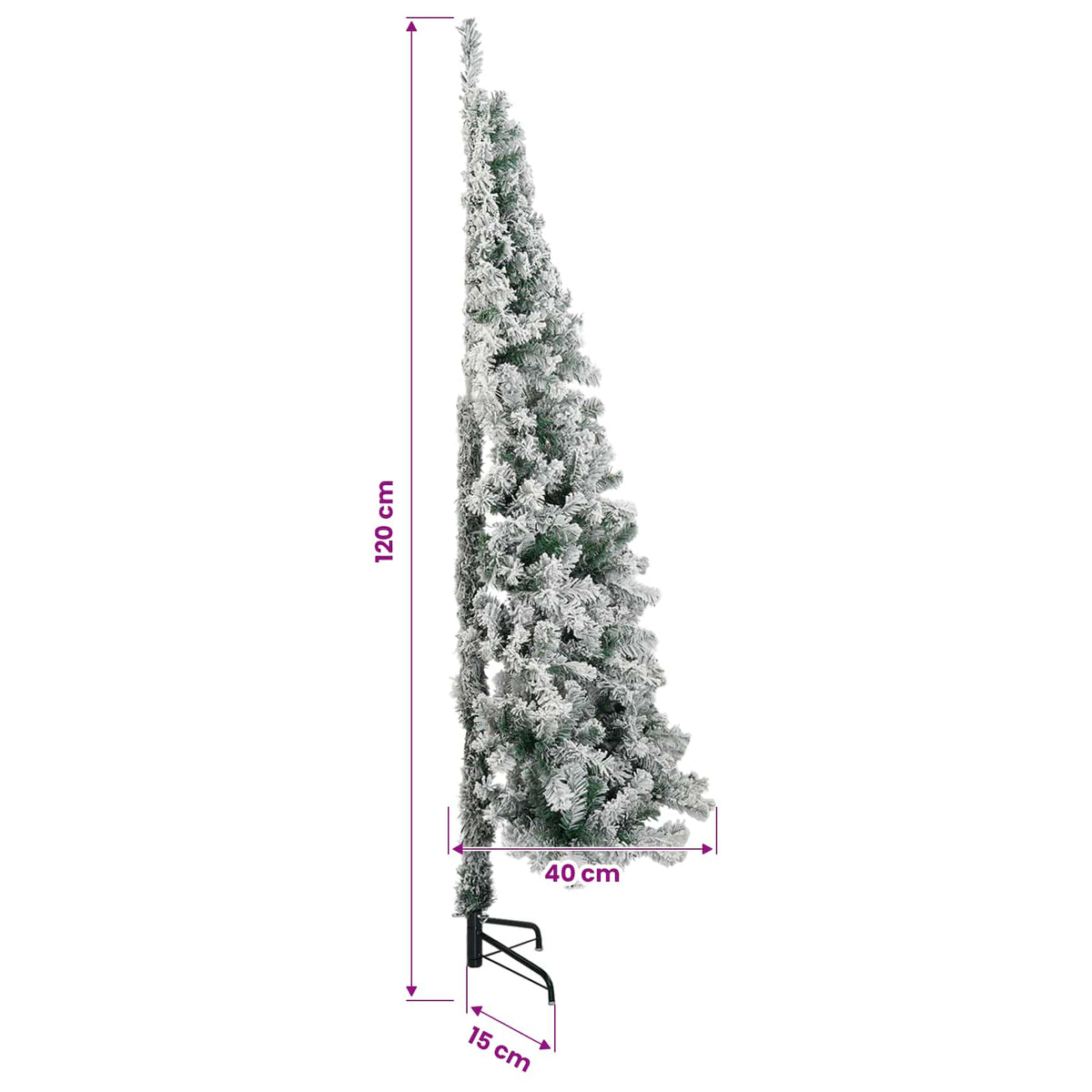 Artificial Christmas Tree with Bauble 120 cm 150 LEDs