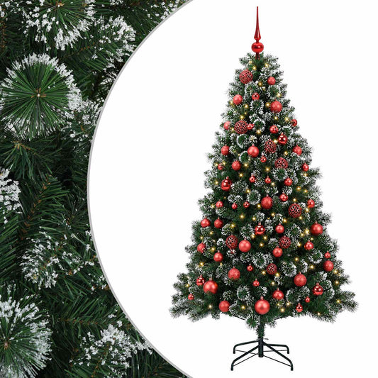 Artificial Christmas Tree with Bauble 240 cm 300 LEDs Artificial Christmas Tree with Bauble 240 cm 300 LEDs