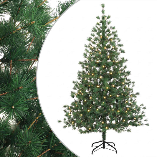 Artificial Hinged Christmas Tree 120 cm 150 LEDs Warm White Artificial Hinged Christmas Tree 120 cm 150 LEDs Warm White