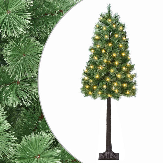 Artificial Hinged Christmas Tree 150 cm 150 LEDs Warm White Artificial Hinged Christmas Tree 150 cm 150 LEDs Warm White