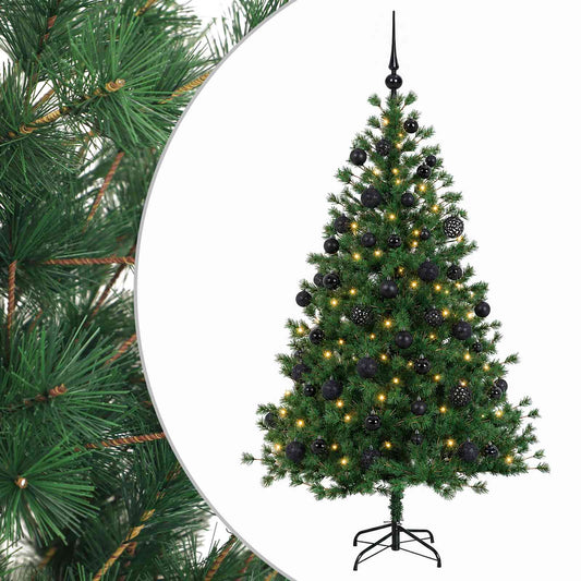 Artificial Christmas Tree with Bauble 120 cm 150 LEDs Artificial Christmas Tree with Bauble 120 cm 150 LEDs