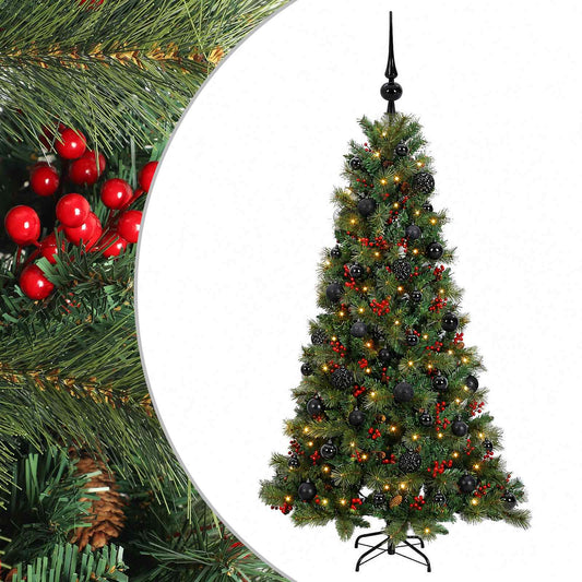 Artificial Christmas Tree with Bauble 150 cm 150 LEDs Artificial Christmas Tree with Bauble 150 cm 150 LEDs