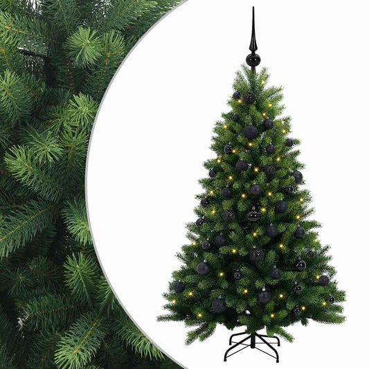 Artificial Christmas Tree with Bauble 120 cm 150 LEDs Artificial Christmas Tree with Bauble 120 cm 150 LEDs