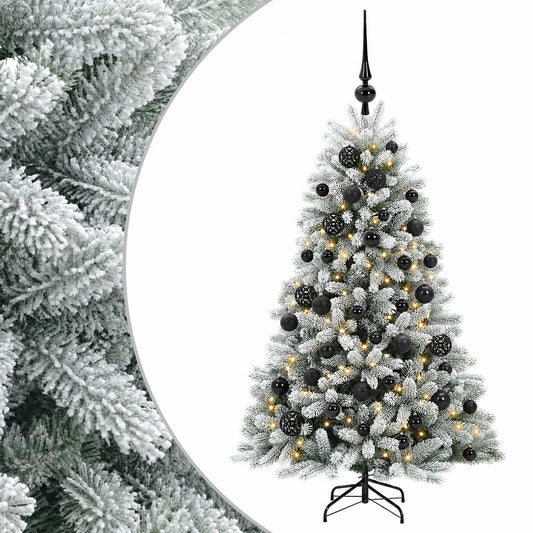 Artificial Christmas Tree with Bauble 120 cm 150 LEDs Artificial Christmas Tree with Bauble 120 cm 150 LEDs