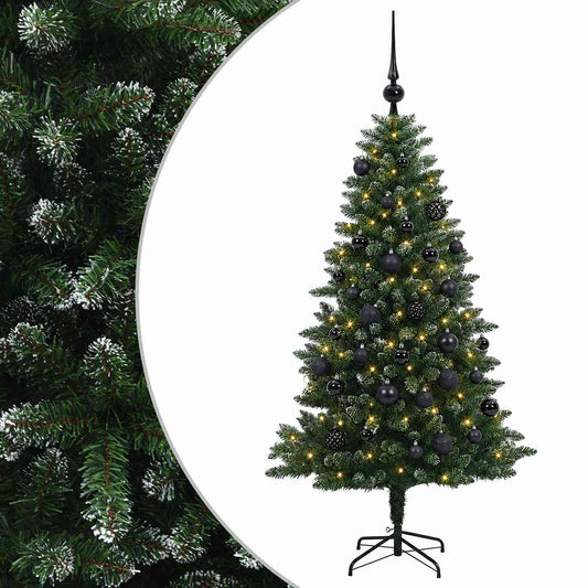 Artificial Christmas Tree with Bauble 120 cm 150 LEDs Artificial Christmas Tree with Bauble 120 cm 150 LEDs