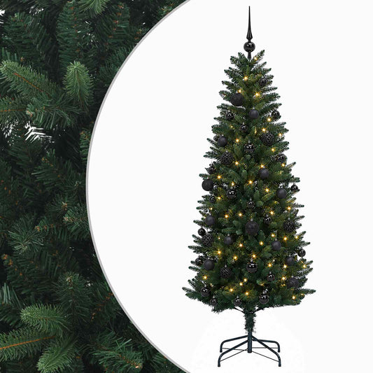 Artificial Christmas Tree with Bauble 150 cm 150 LEDs Artificial Christmas Tree with Bauble 150 cm 150 LEDs