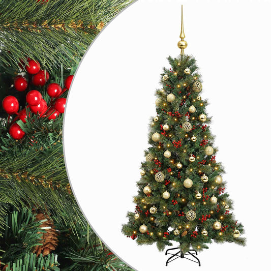 Artificial Christmas Tree with Bauble 150 cm 150 LEDs Artificial Christmas Tree with Bauble 150 cm 150 LEDs