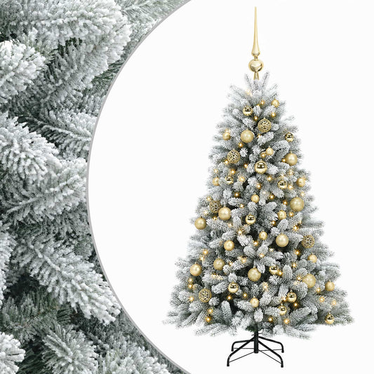 Artificial Christmas Tree with Bauble 150 cm 150 LEDs Artificial Christmas Tree with Bauble 150 cm 150 LEDs
