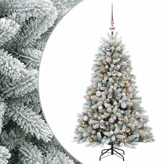 Artificial Christmas Tree with Bauble 120 cm 150 LEDs Artificial Christmas Tree with Bauble 120 cm 150 LEDs