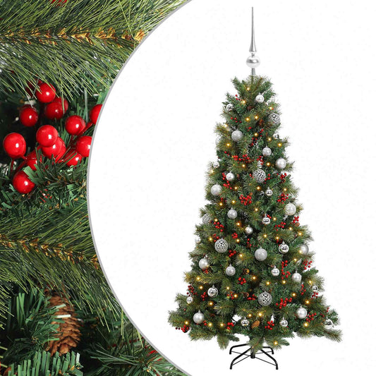 Artificial Christmas Tree with Bauble 150 cm 150 LEDs Artificial Christmas Tree with Bauble 150 cm 150 LEDs