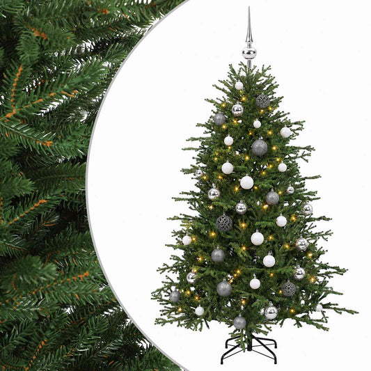 Artificial Christmas Tree with Bauble 120 cm 150 LEDs Artificial Christmas Tree with Bauble 120 cm 150 LEDs